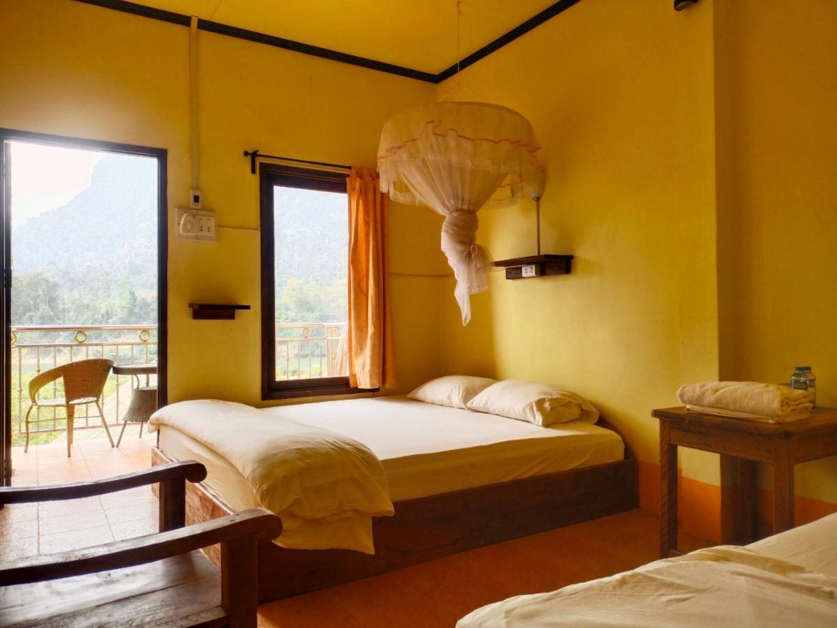 Pdv Guesthouse Muang Ngoi Eksteriør bilde