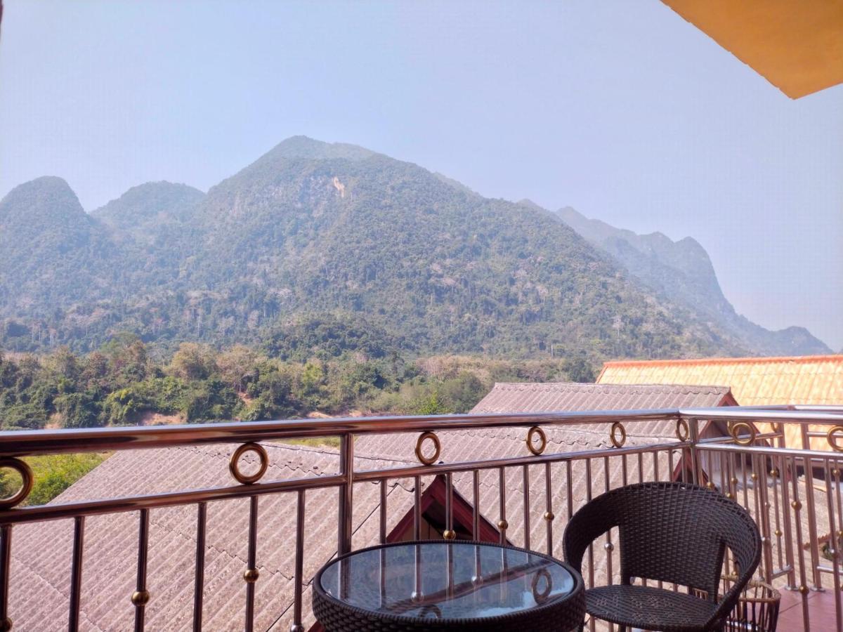 Pdv Guesthouse Muang Ngoi Eksteriør bilde